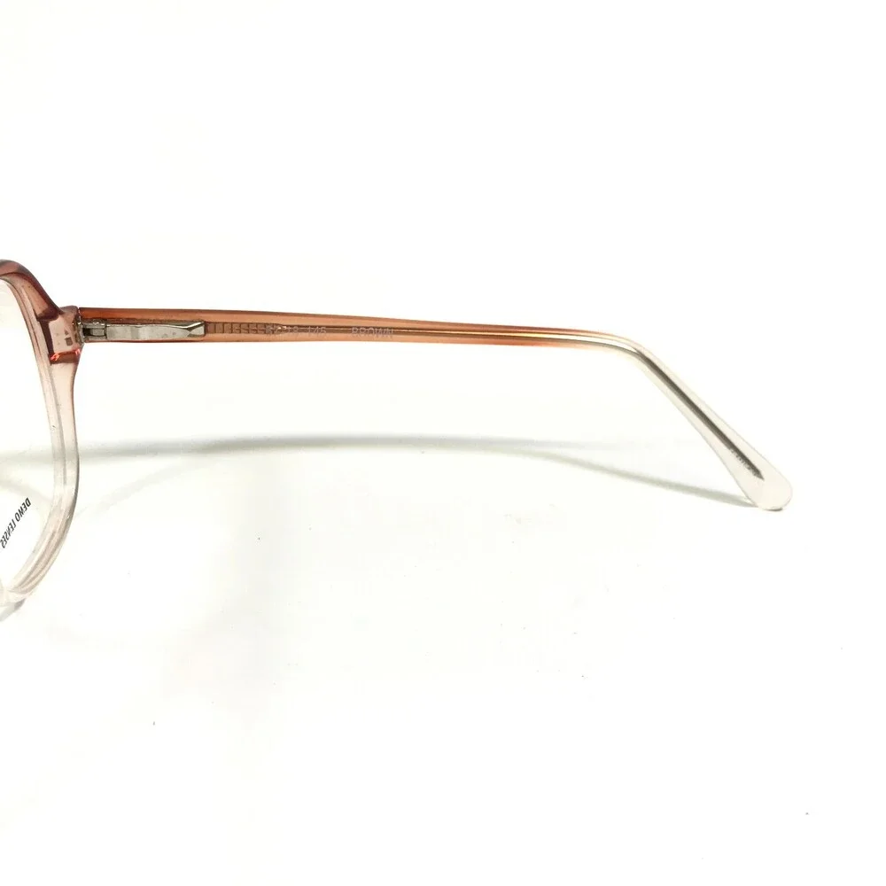 Hudson Eyeglasses Frames EYE Q BROWN Clear Fade Square Full Rim 57-18-145